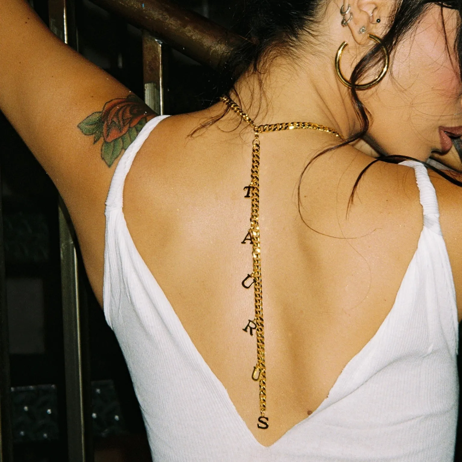 Cuban Choker with Custom Back Chain