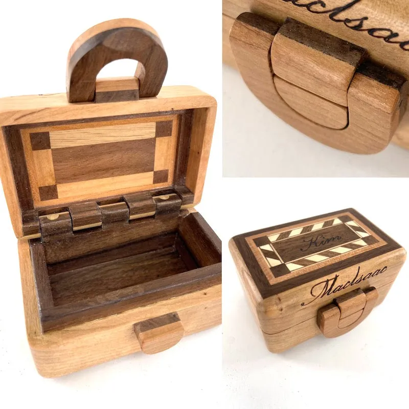 Custom wooden playing card box (Base price shown)