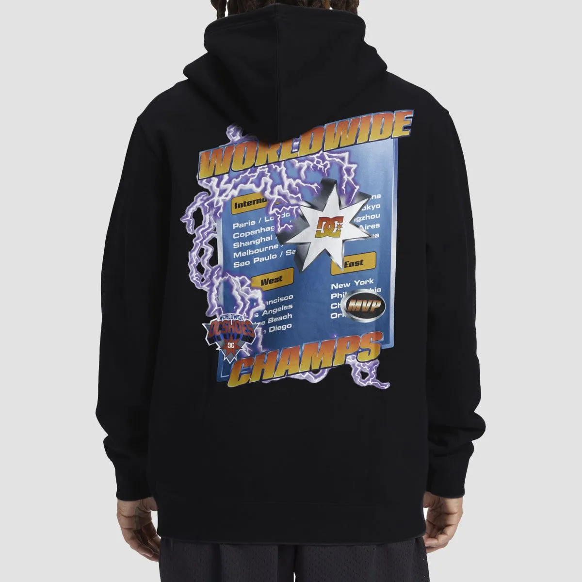 DC The Champs Pullover Hoodie Black