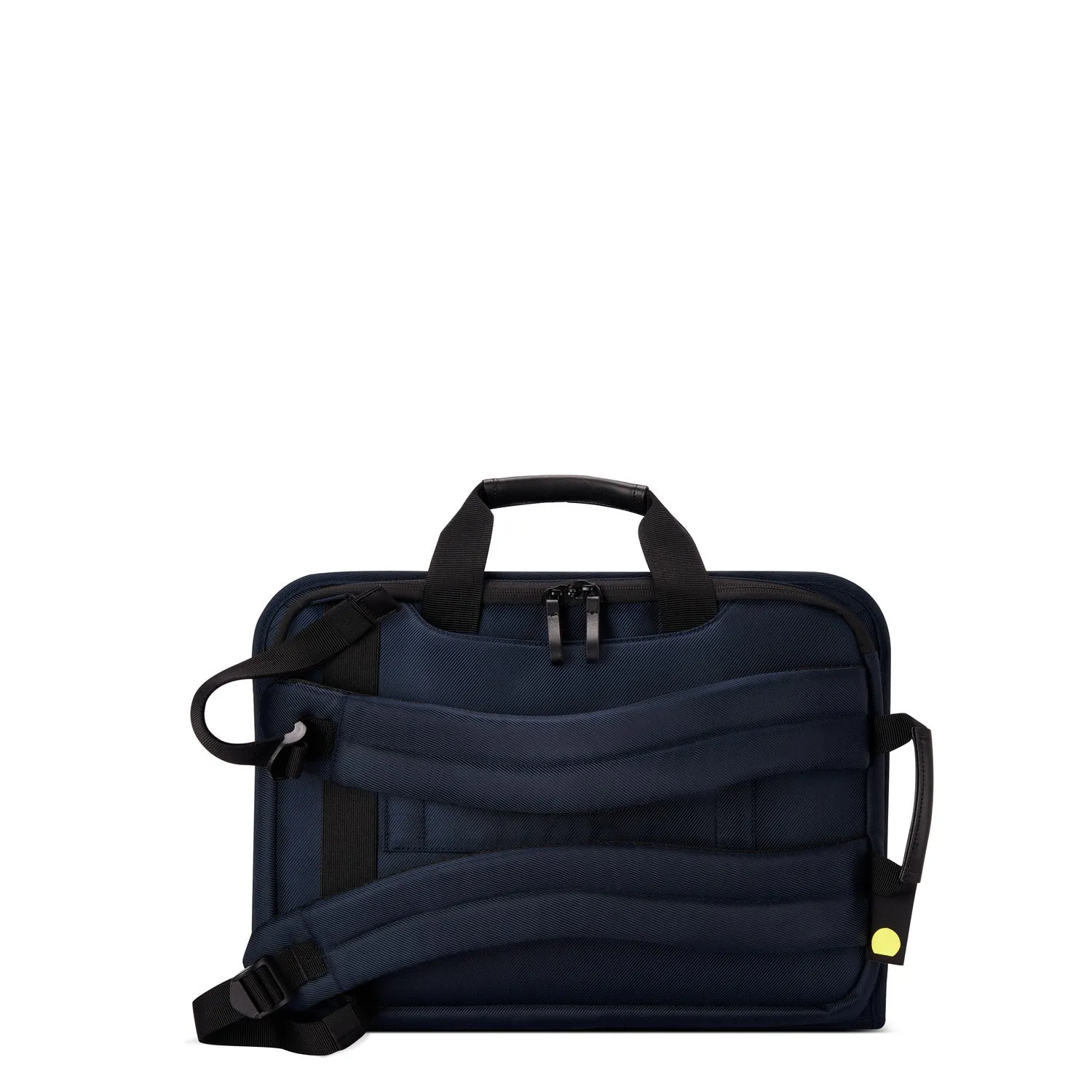 Delsey Arche 2 Compartment Satchel Backpack Laptop Protection 15.6 inch Navy Blue - 00120016302