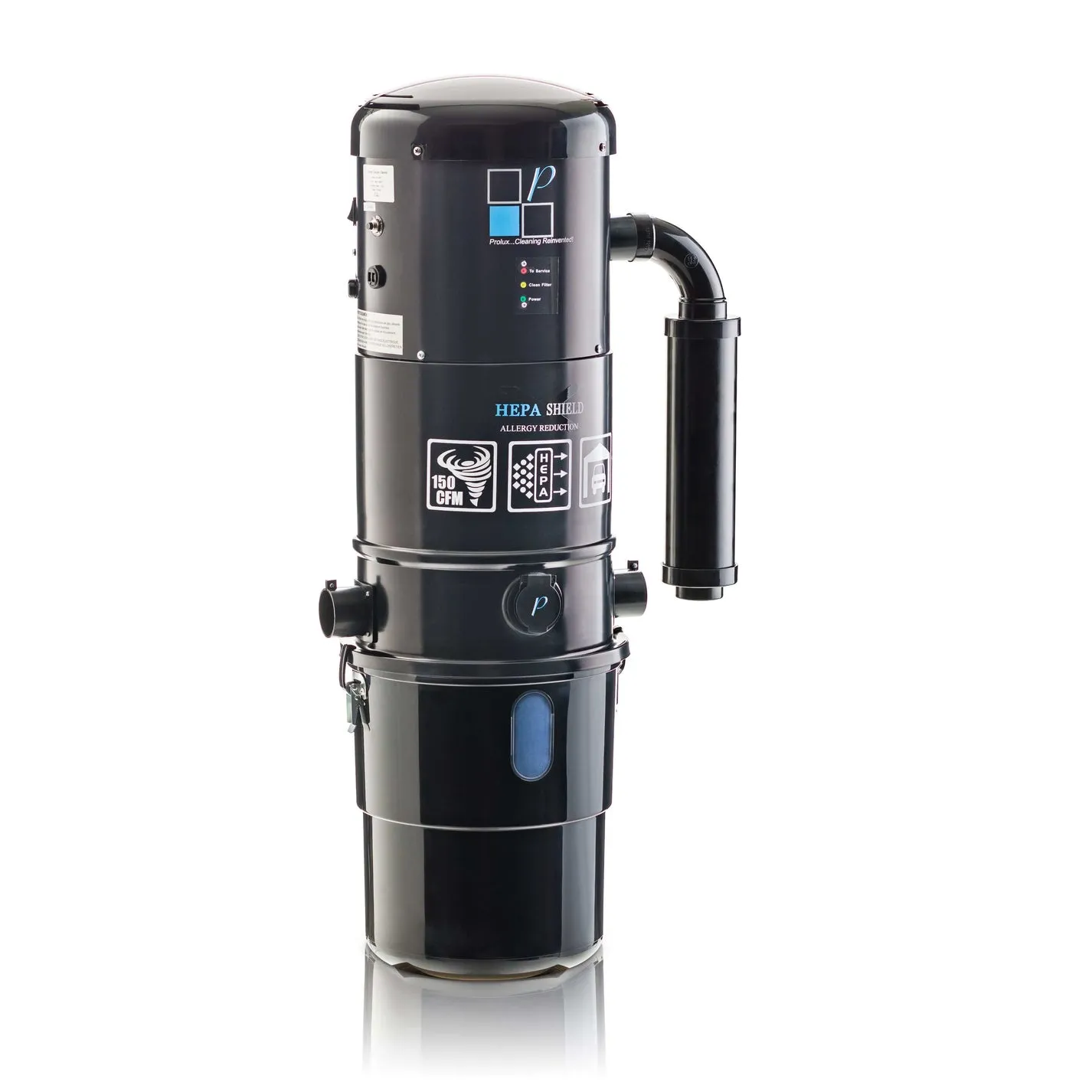 DEMO PROLUX CV12000 CENTRAL VACUUM POWER UNIT WITH MOST POWERFUL 2 SPEED MOTOR AND 25 YEAR WARRANTY!