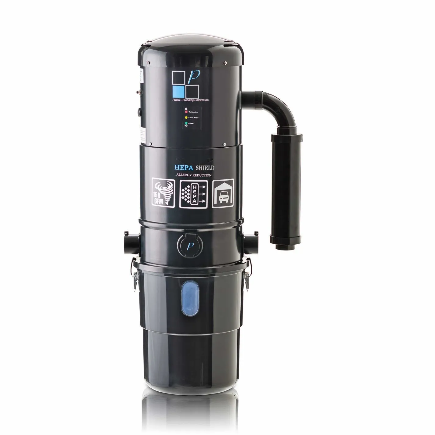 DEMO PROLUX CV12000 CENTRAL VACUUM POWER UNIT WITH MOST POWERFUL 2 SPEED MOTOR AND 25 YEAR WARRANTY!