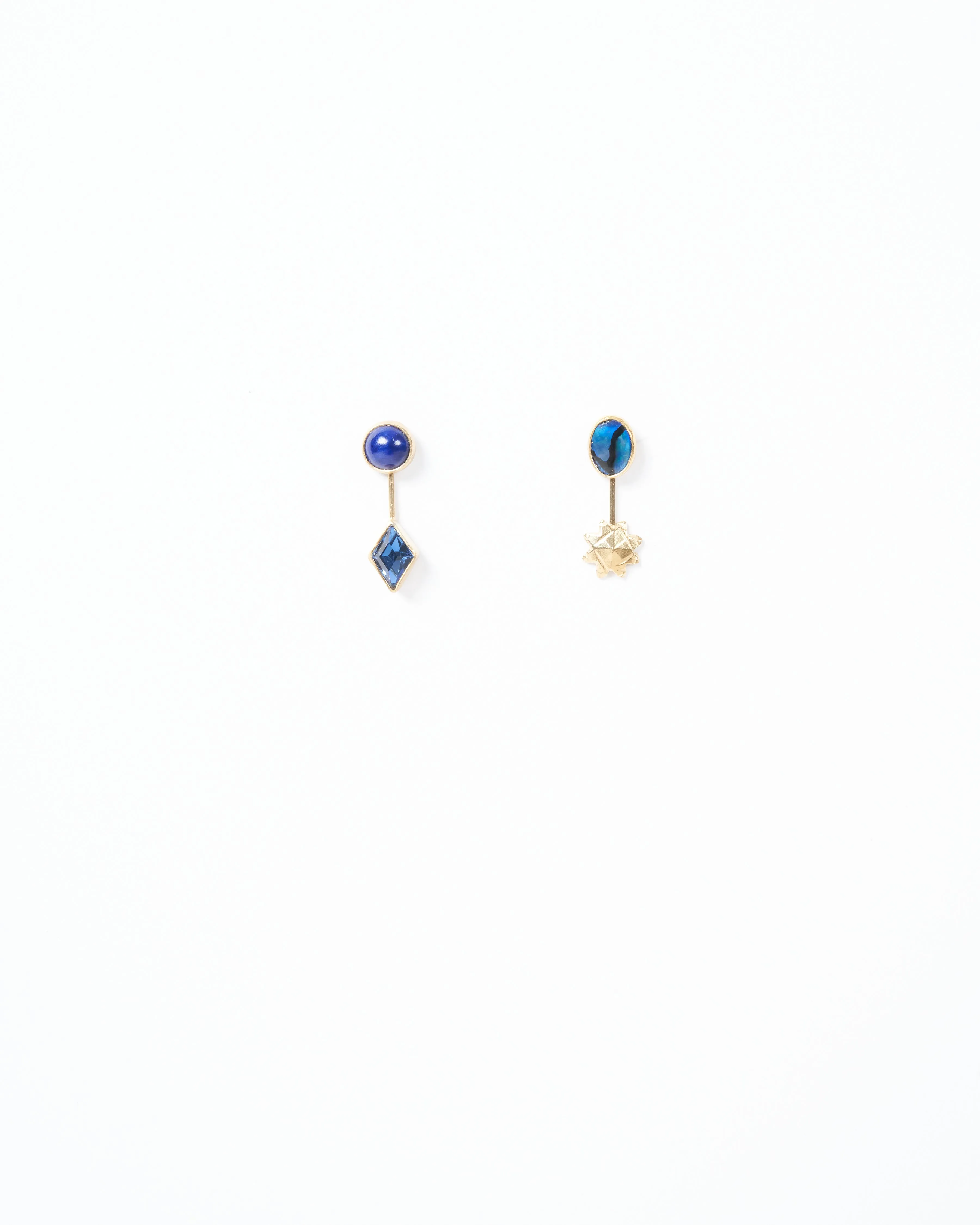 detachable drop earring - lapis