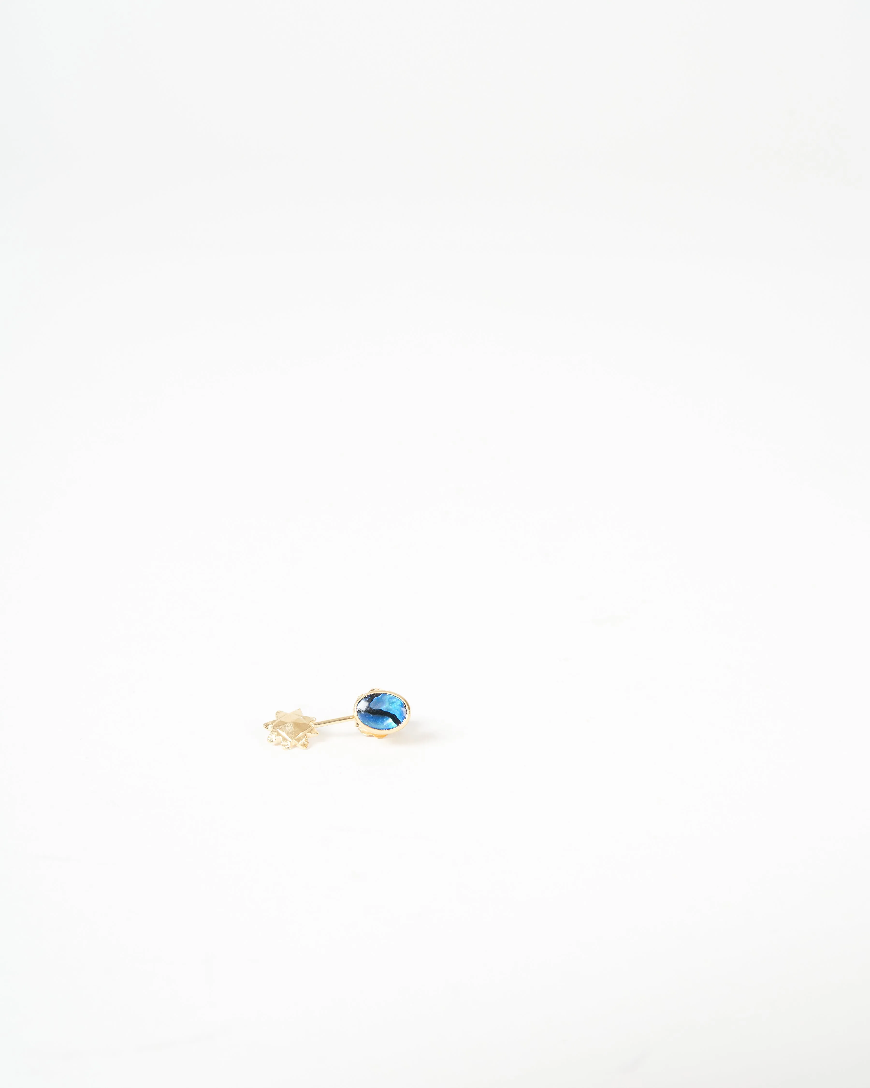 detachable drop earring - lapis