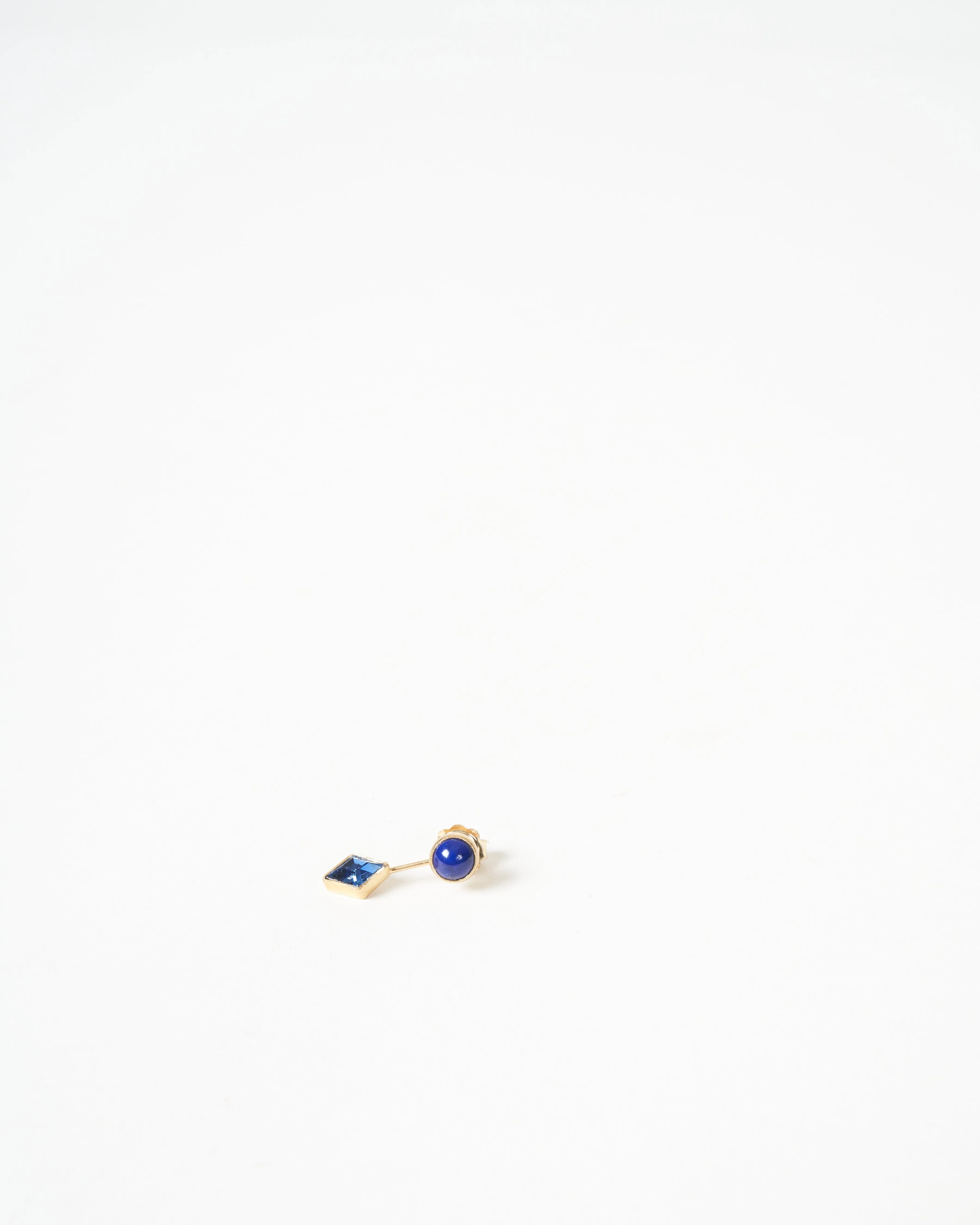 detachable drop earring - lapis