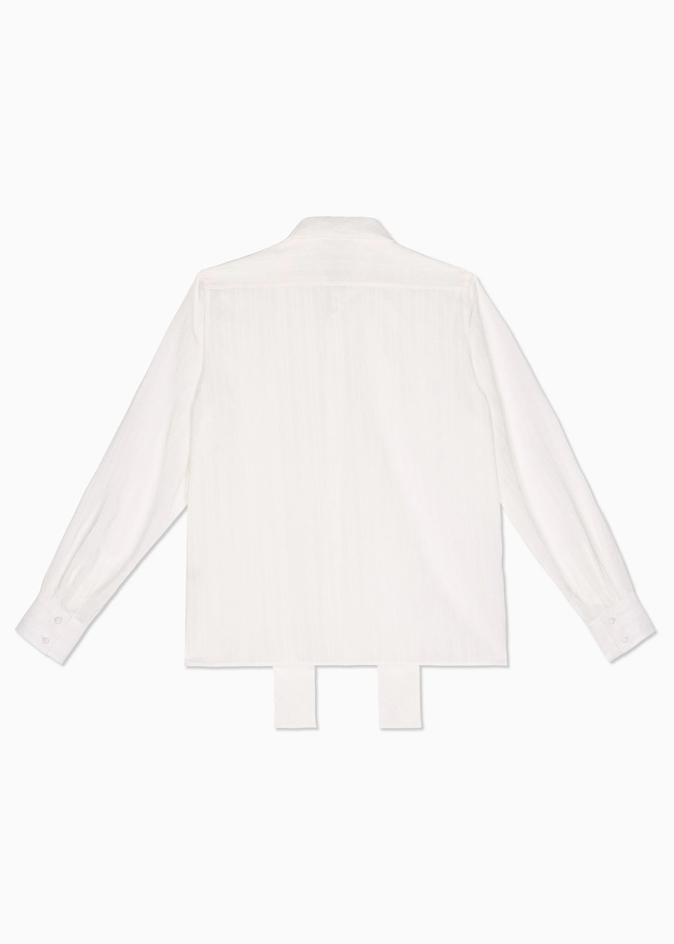 Detachable Scarf Shirt