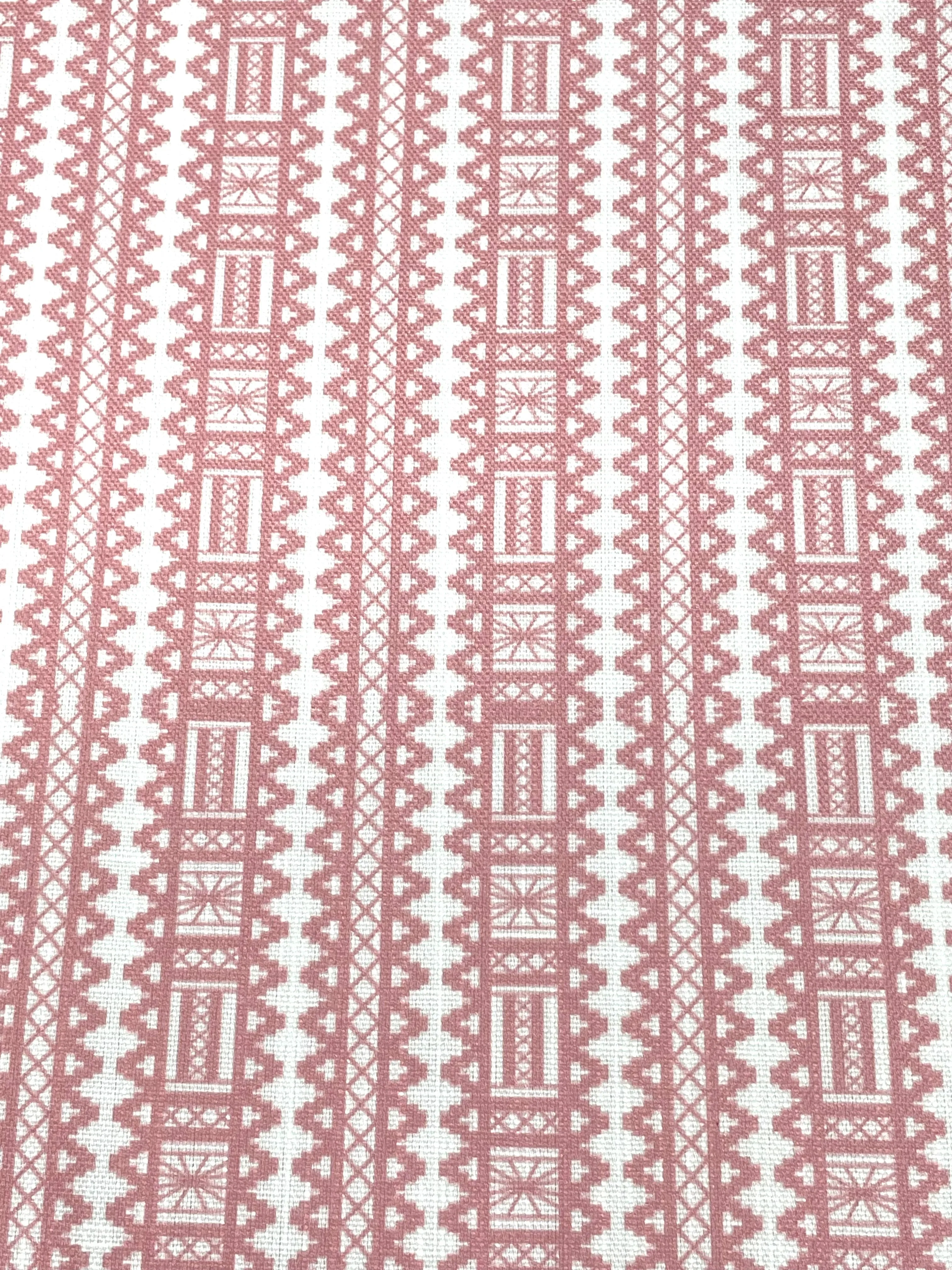 Digital Printed Aztec Stripe Faux Linen Fabric By The Yard/CL1093