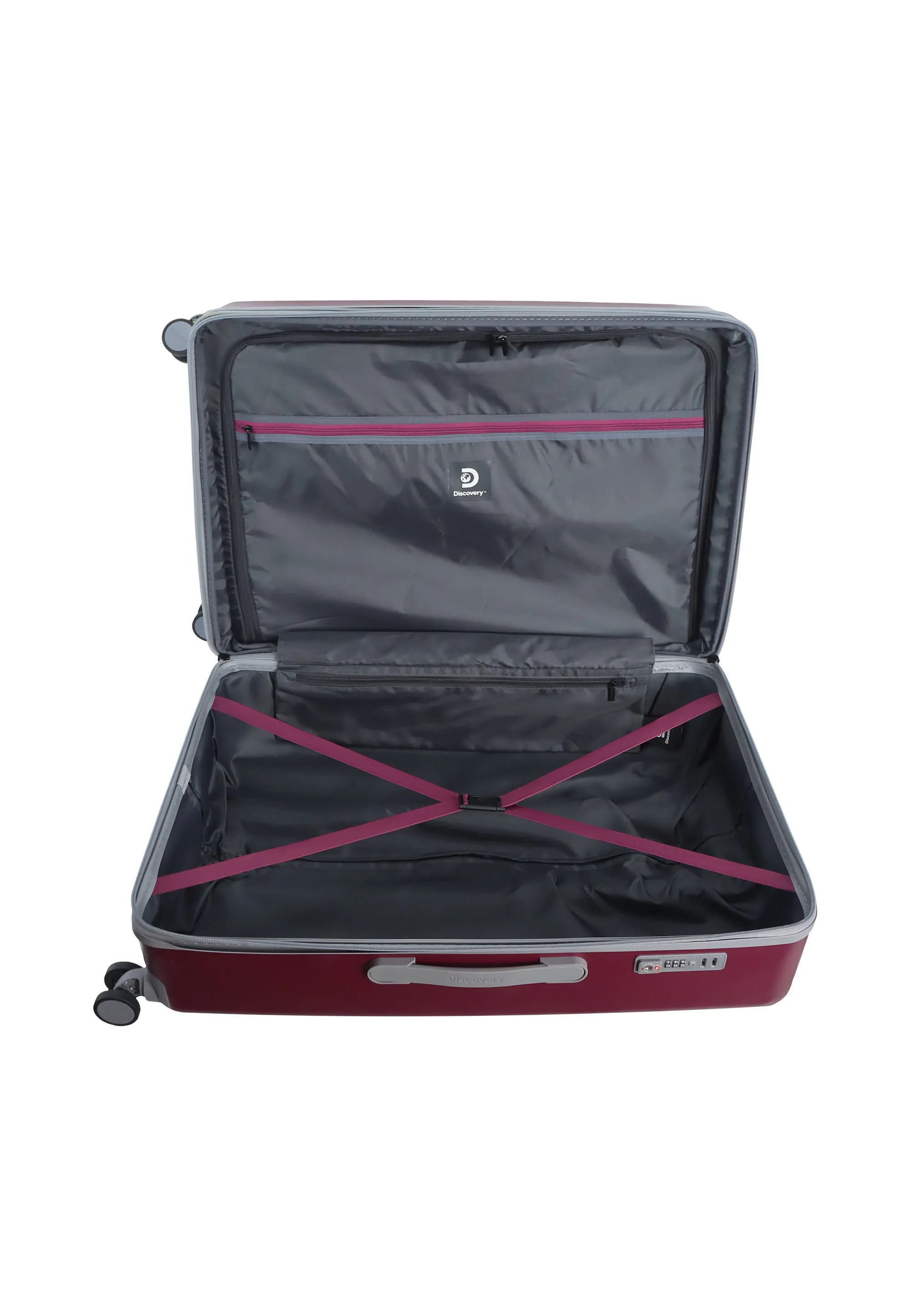 Discovery Focus Hard Luggage / Trolley / Suitcase Purple