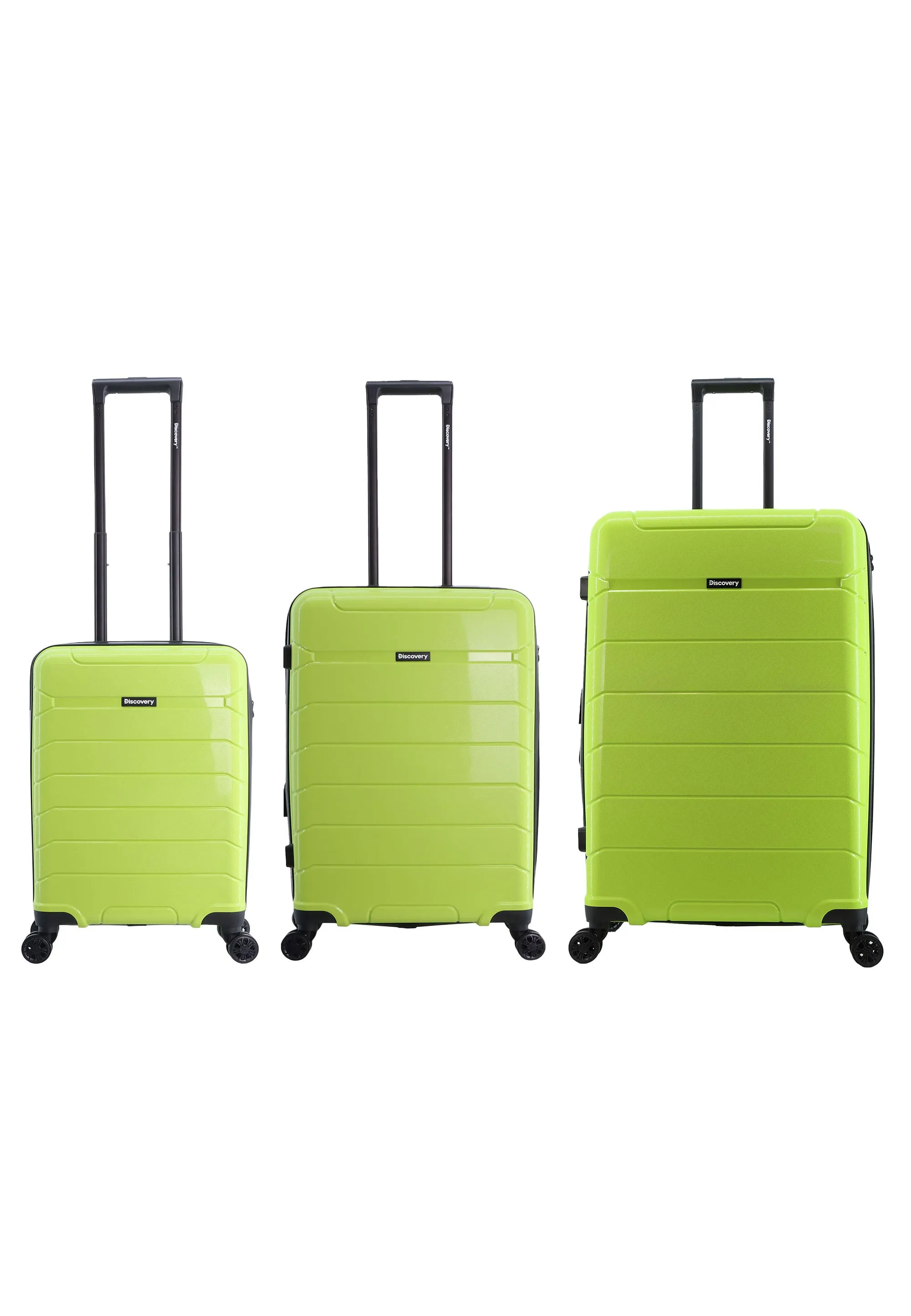 Discovery Skyward Hard Luggage / Trolley / Suitcase Lime