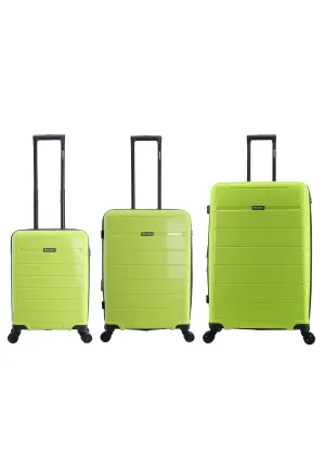 Discovery Skyward Hard Luggage / Trolley / Suitcase Lime