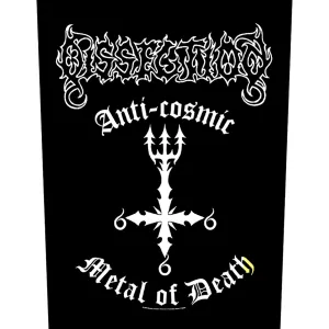 Dissection - Anti-Cosmic Metal Of Death back patch