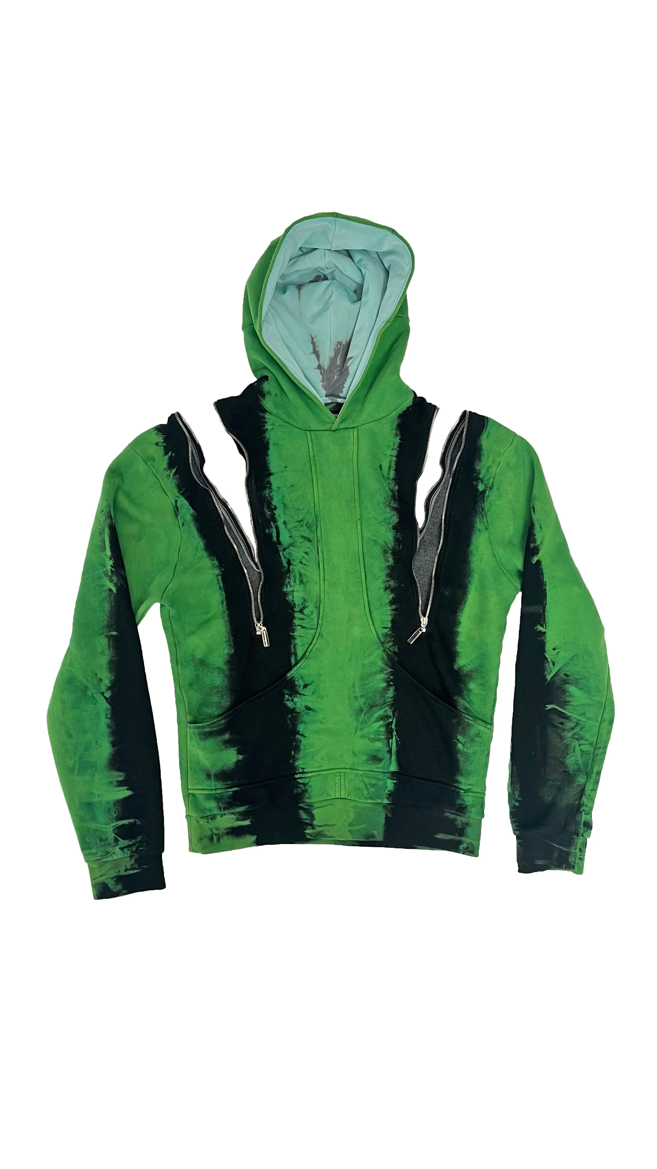DIVIDER HOODIE - TOXIC GREEN