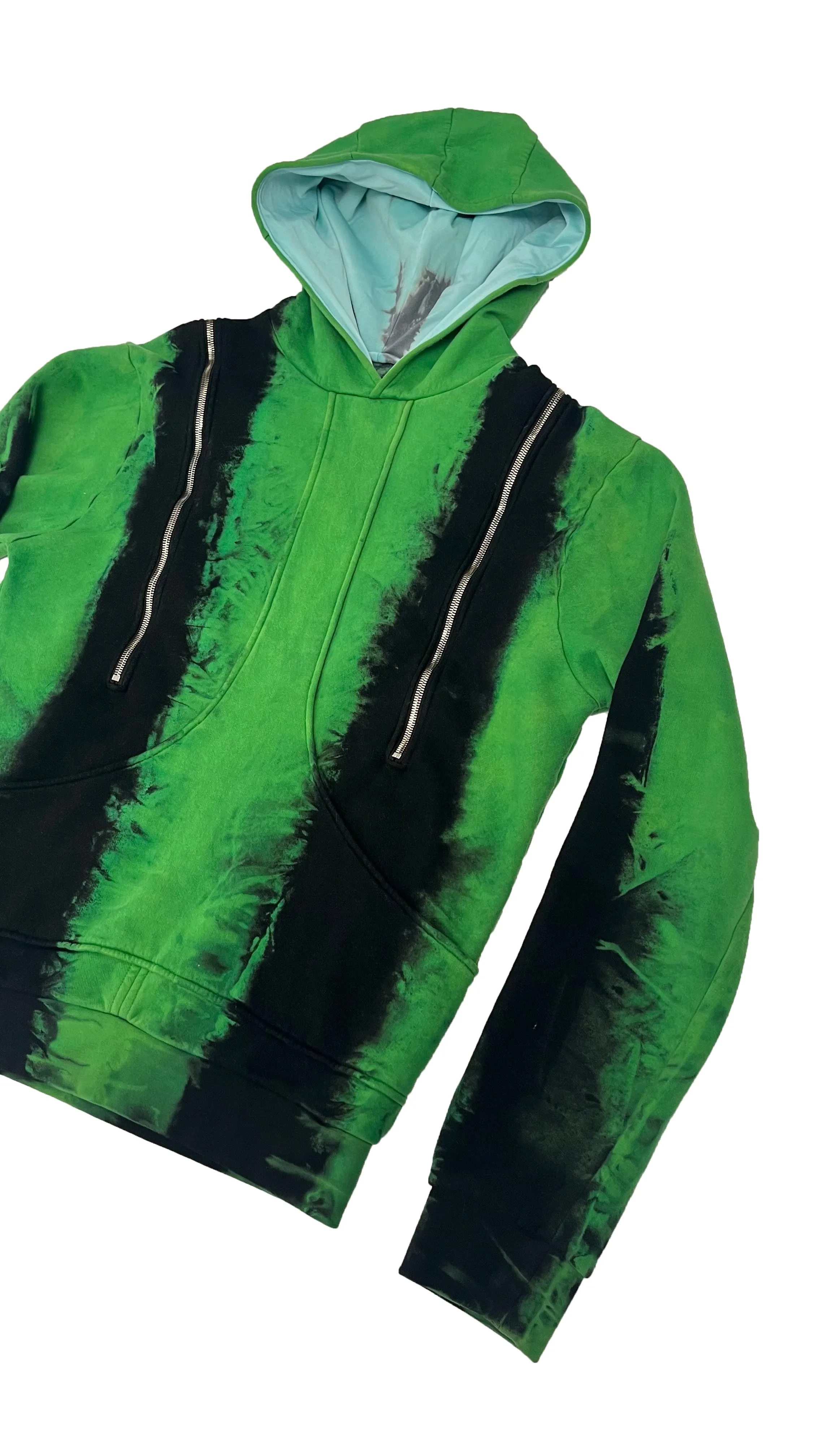 DIVIDER HOODIE - TOXIC GREEN