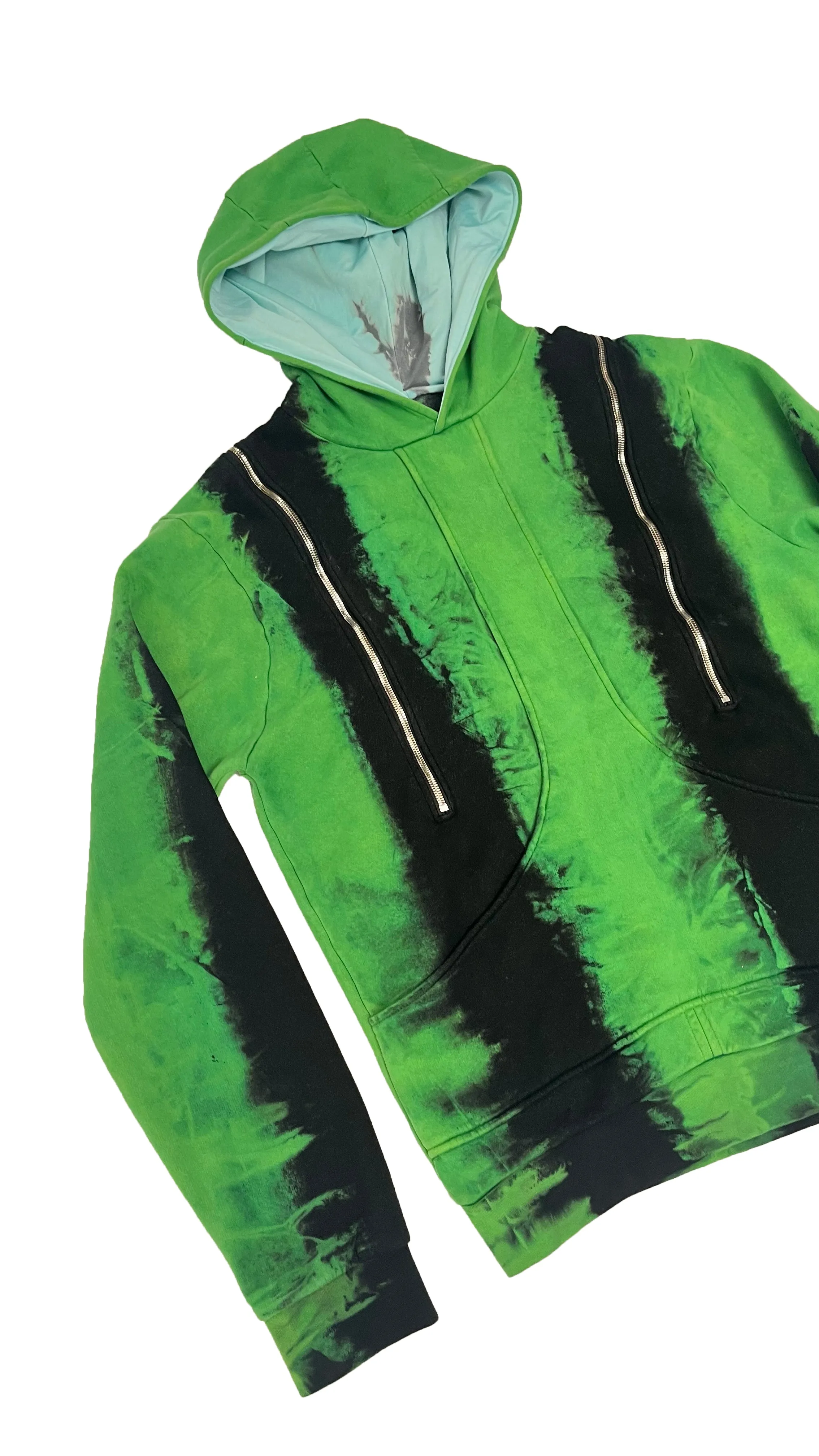 DIVIDER HOODIE - TOXIC GREEN
