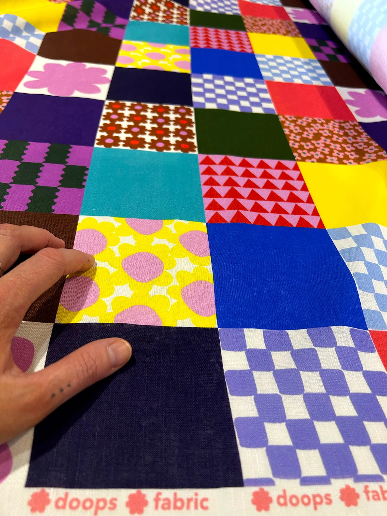 Doops Quilt organic cotton linen