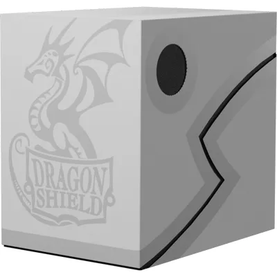 Double Shell Deck Box - Ashen White/Black