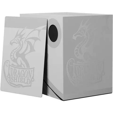 Double Shell Deck Box - Ashen White/Black