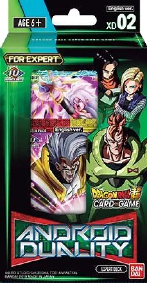 Dragon Ball Super -  Series 8 Expert Deck Malicious Machinations Android Duality