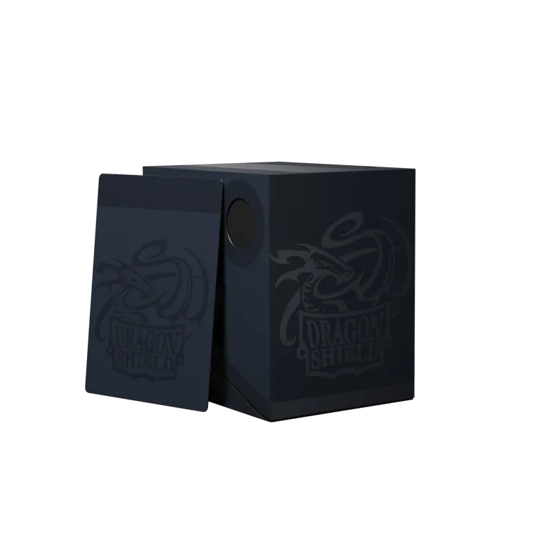 Dragon Shield Double Shell - Midnight Blue/Black - Deck Box