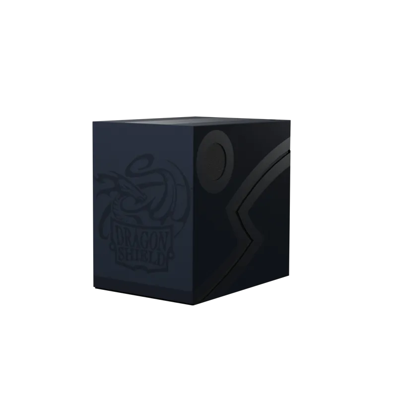 Dragon Shield Double Shell - Midnight Blue/Black - Deck Box