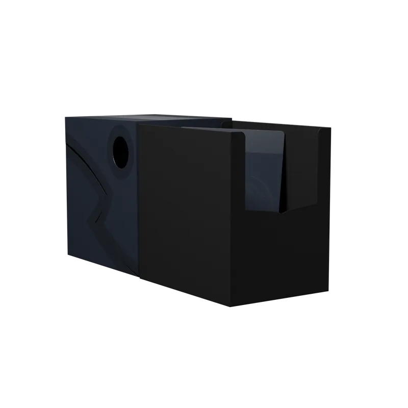 Dragon Shield Double Shell - Midnight Blue/Black - Deck Box