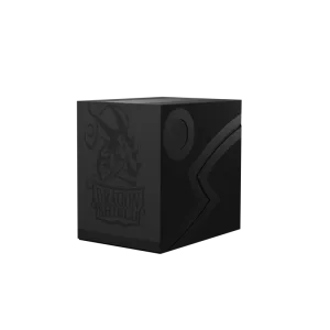 Dragon Shield Double Shell - Shadow Black/Black - Deck Box
