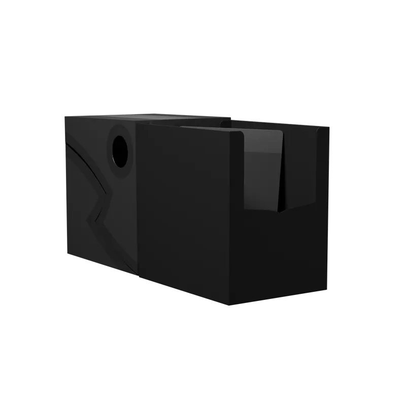 Dragon Shield Double Shell - Shadow Black/Black - Deck Box