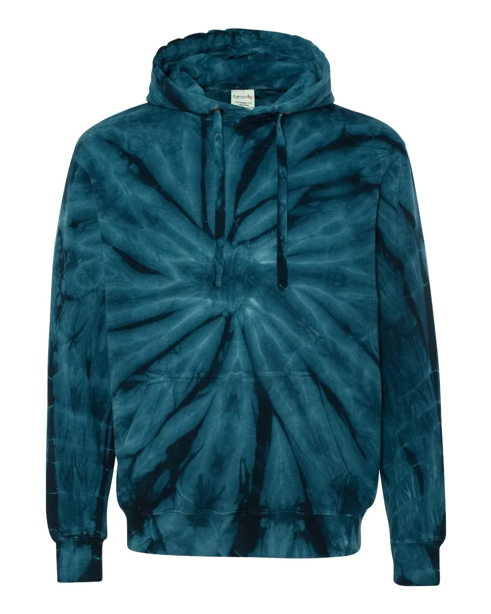 Dyenomite - Cyclone Hooded Tie-Dyed Sweatshirt