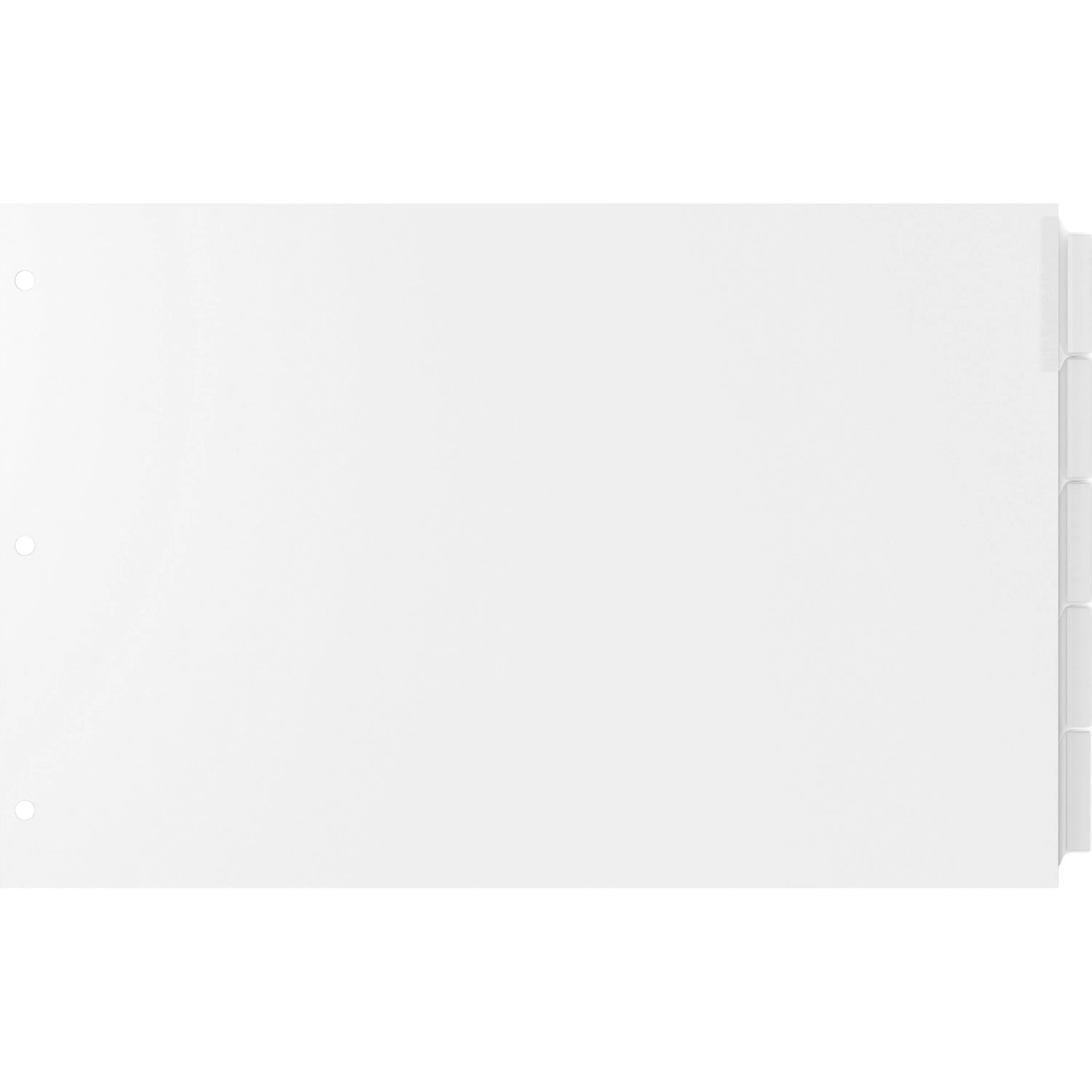 EasyFit 5-Tab Legal Size Index Dividers