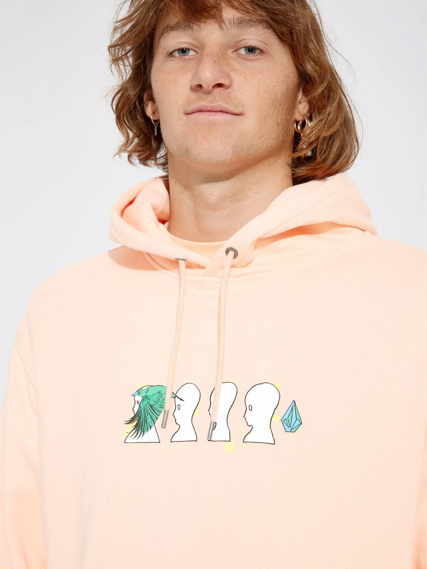 Ed Merlin Murray Hoodie - PEACH BUD