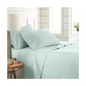 Egyptian Cotton 400 Thread Count Flat Sheet Duck Egg
