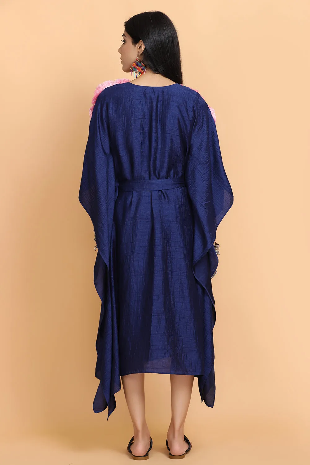 Electric Blue Kaftan Set