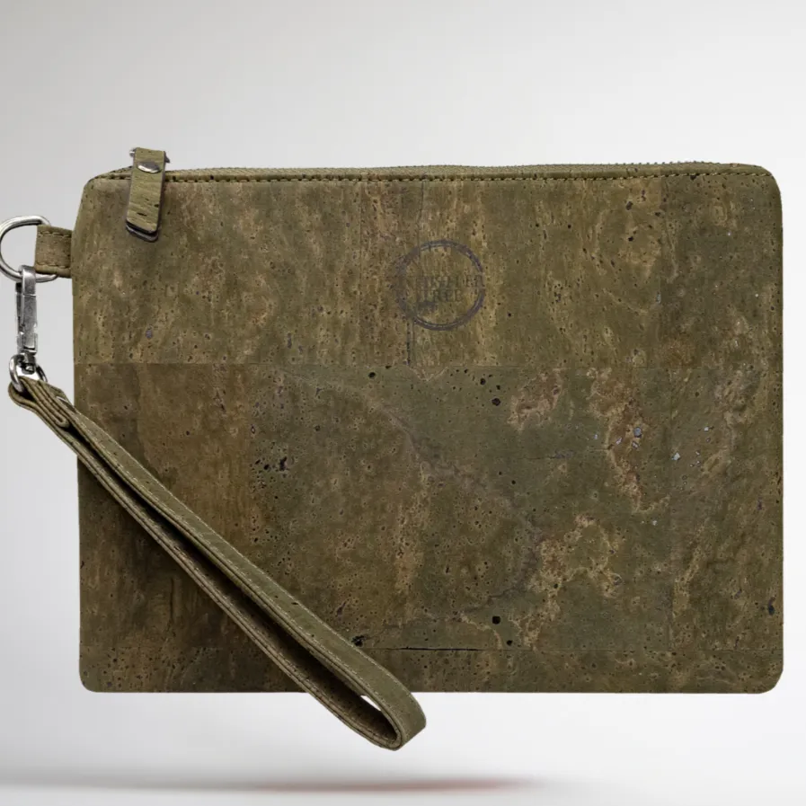 Estoril Clutch Bag - KHAKI