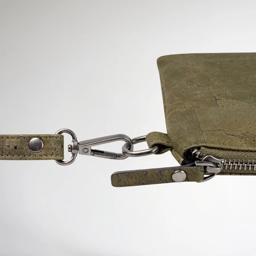 Estoril Clutch Bag - KHAKI