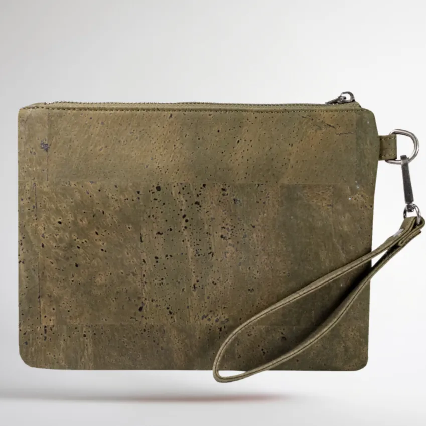 Estoril Clutch Bag - KHAKI