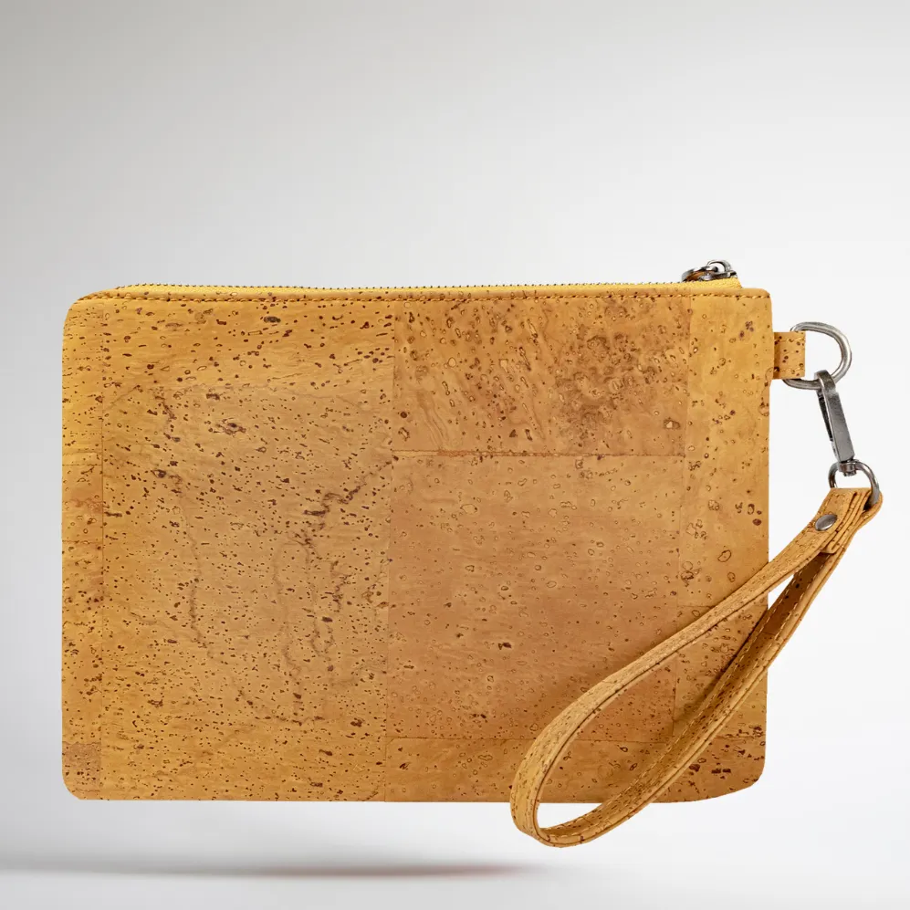 Estoril Clutch Pouch - TAN