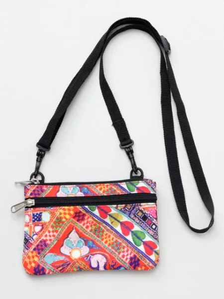 Ethnic Smartphone Mini Shoulder Bag / Pouch