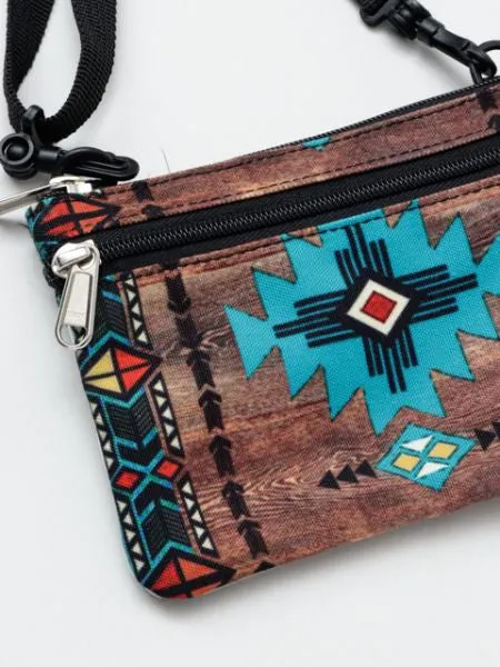 Ethnic Smartphone Mini Shoulder Bag / Pouch