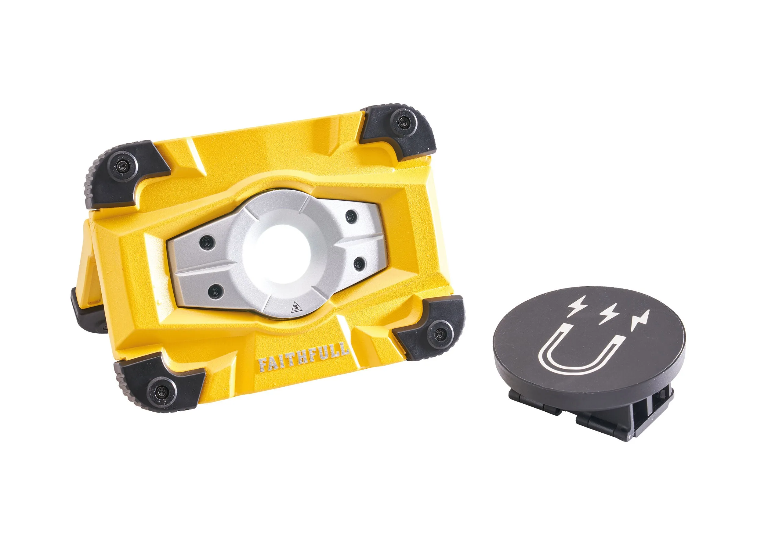 Faithfull 20W Rechargeable LED Sitelight with Magnetic Swivel Base
