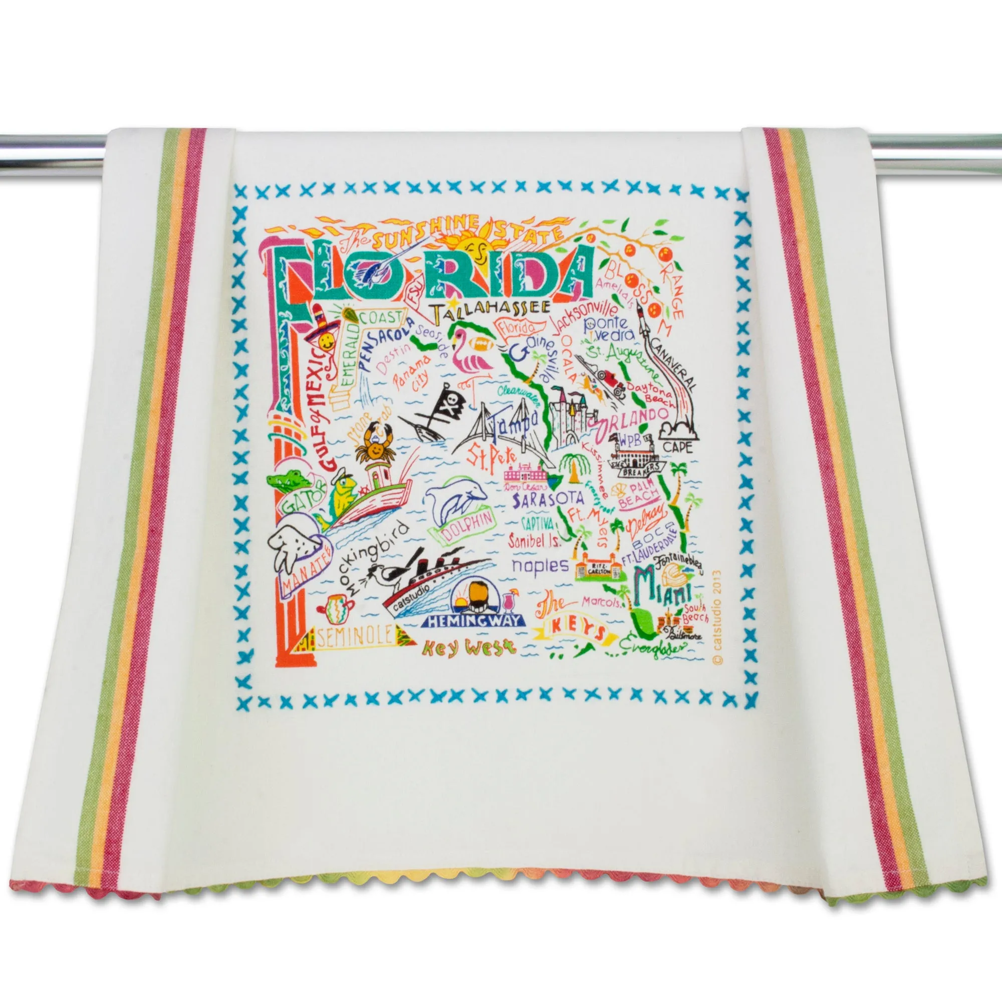 Florida Dish Towel