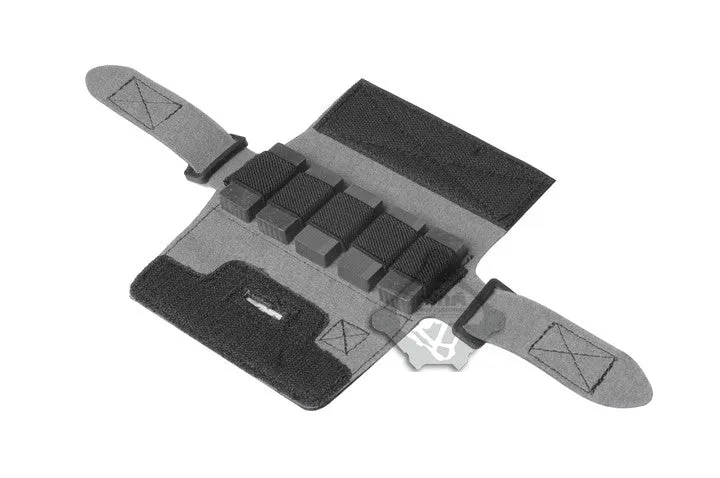 FMA Helmet Balancing Rear Pouch with Weight Blocks - Black