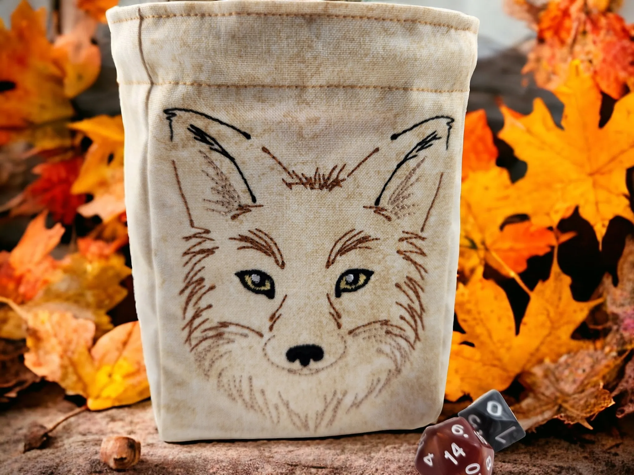Fox Face Dice Bag