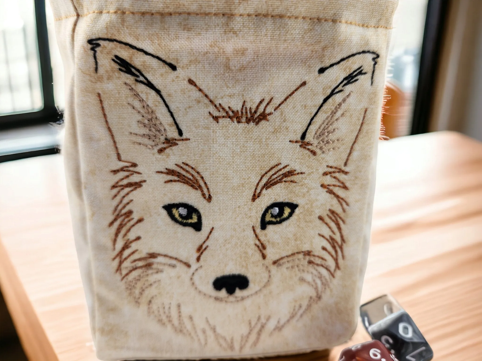 Fox Face Dice Bag
