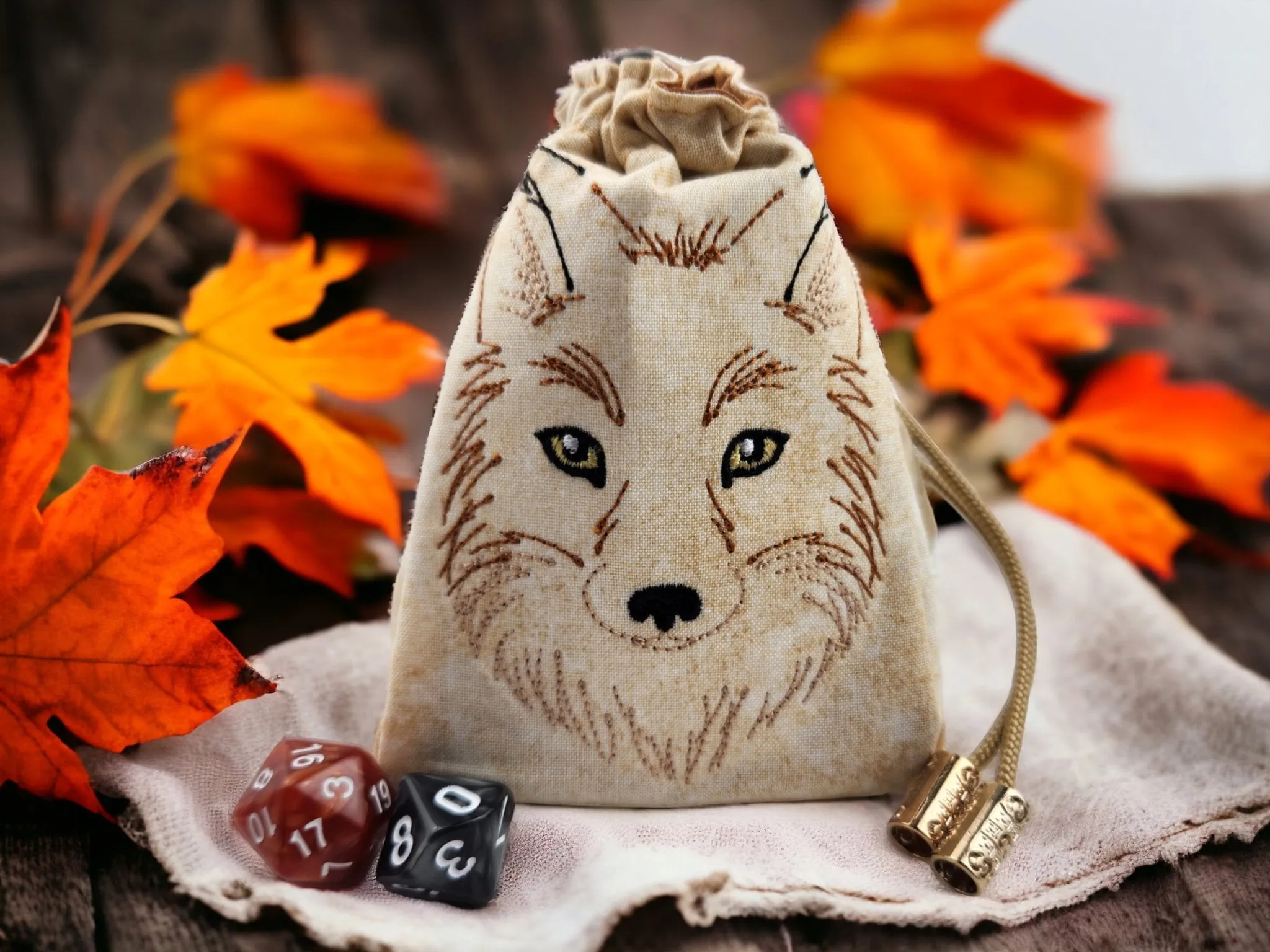 Fox Face Dice Bag