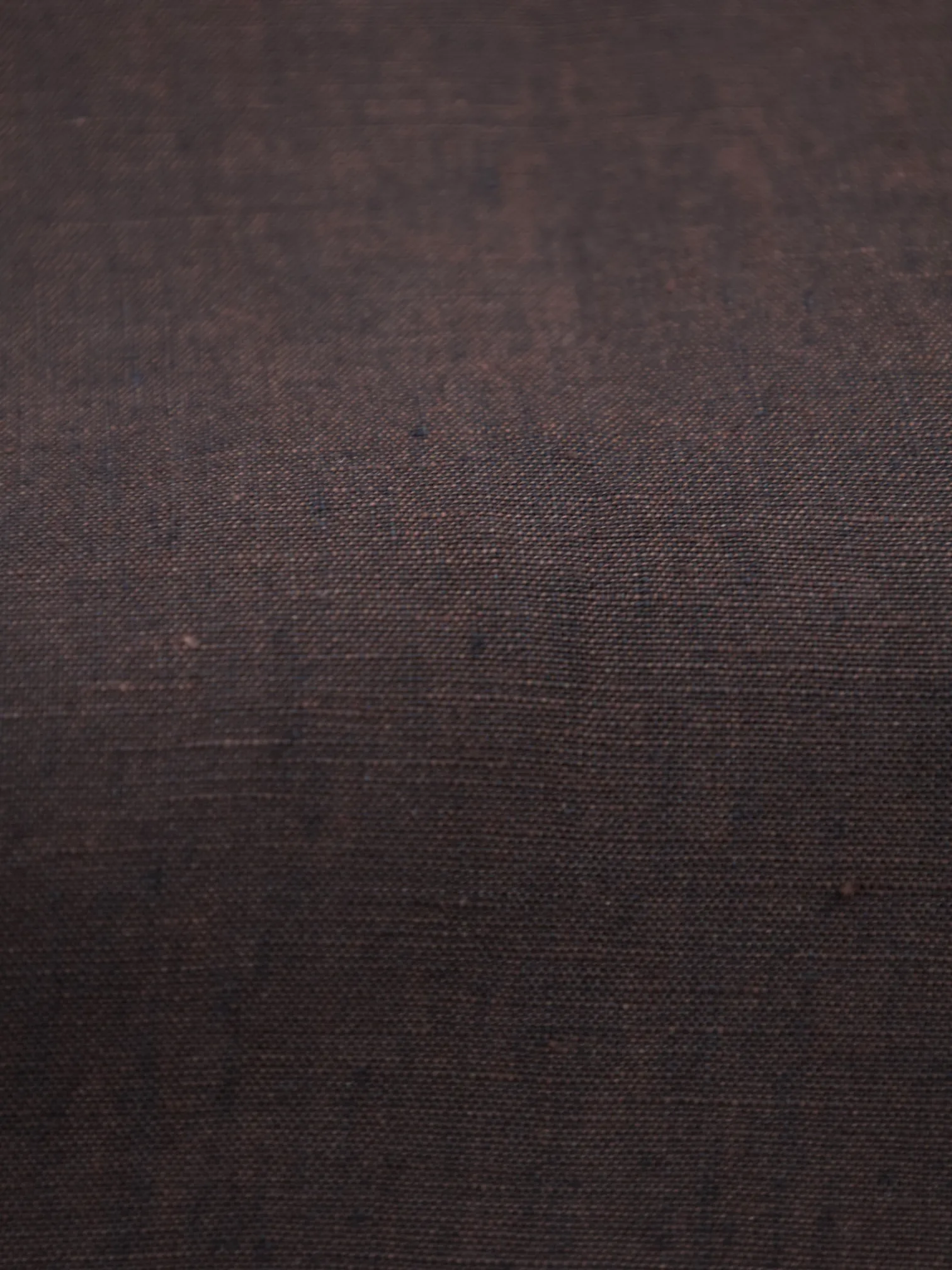 Fray Chocolate Brown Linen Button-Down Collar Shirt