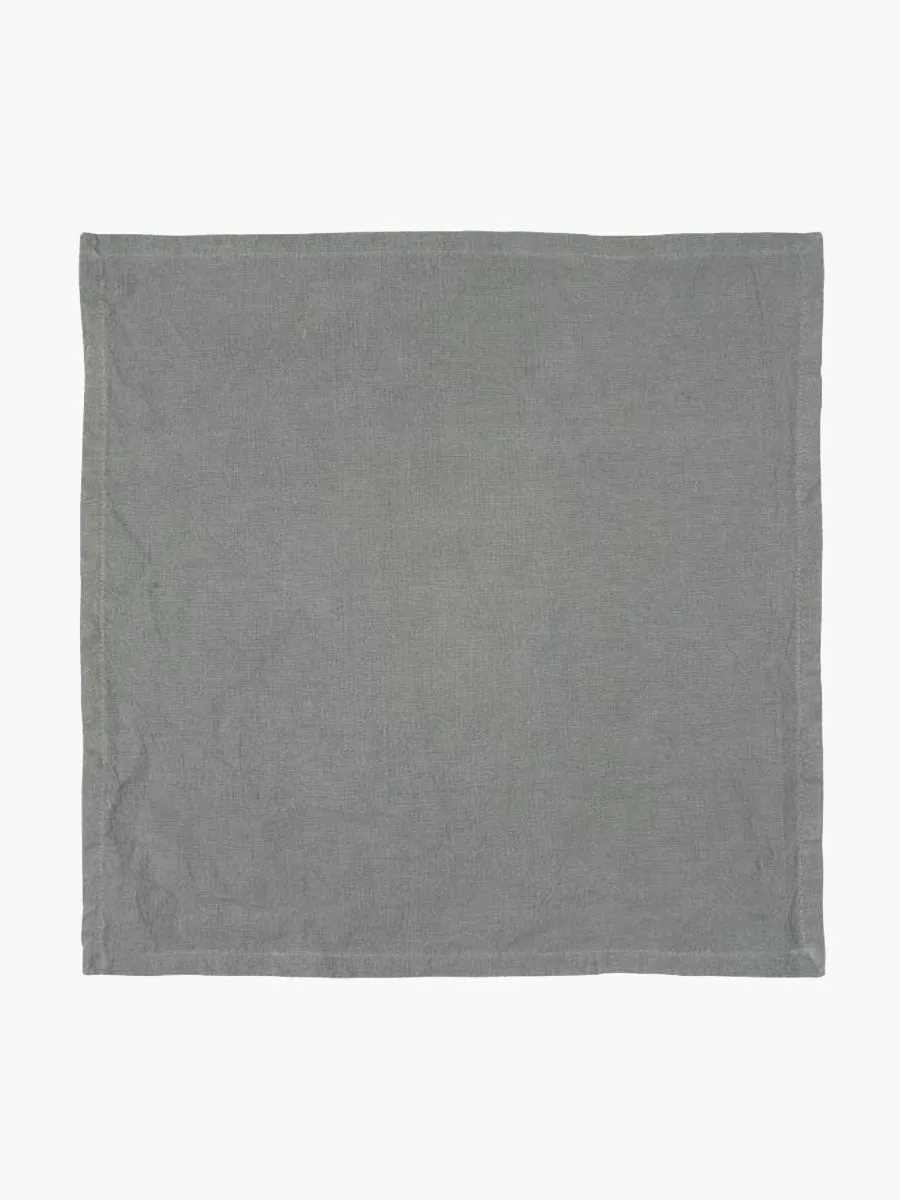 Freja Linen/Cotton Napkin - Smoke
