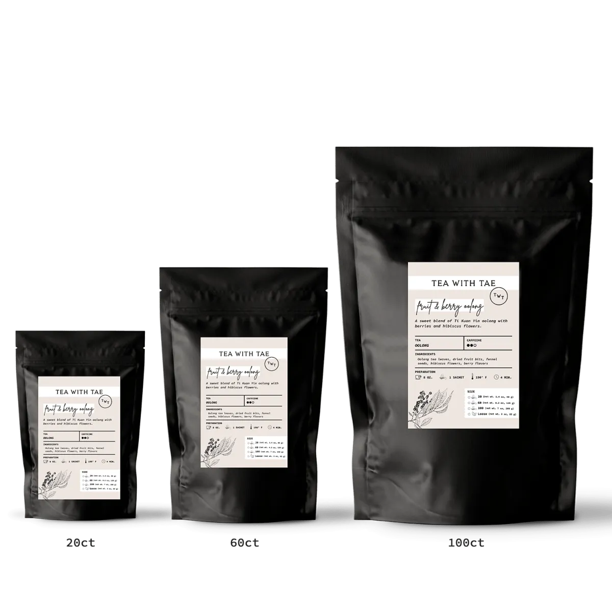 Fruit & Berry Oolong Pouch