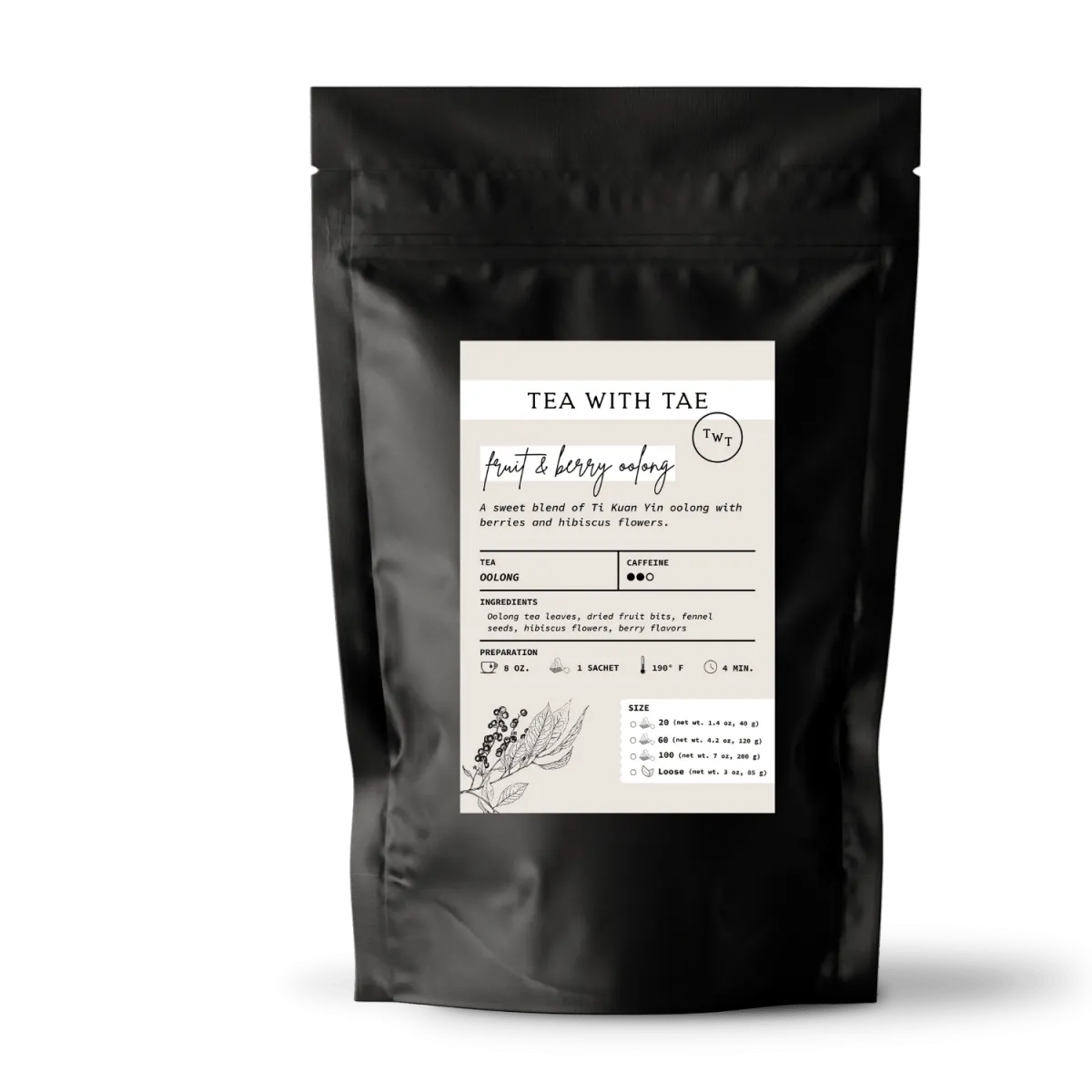 Fruit & Berry Oolong Pouch