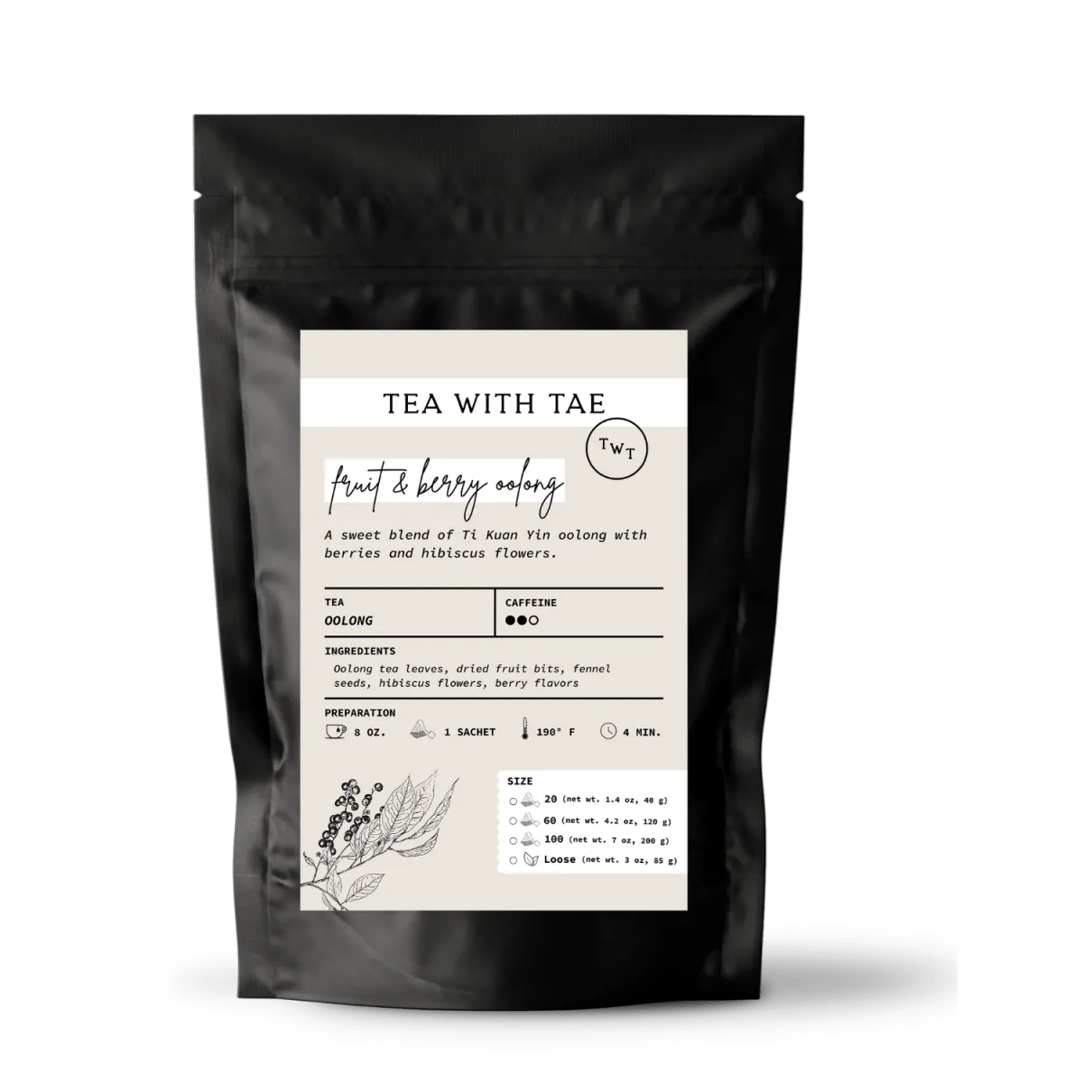 Fruit & Berry Oolong Pouch