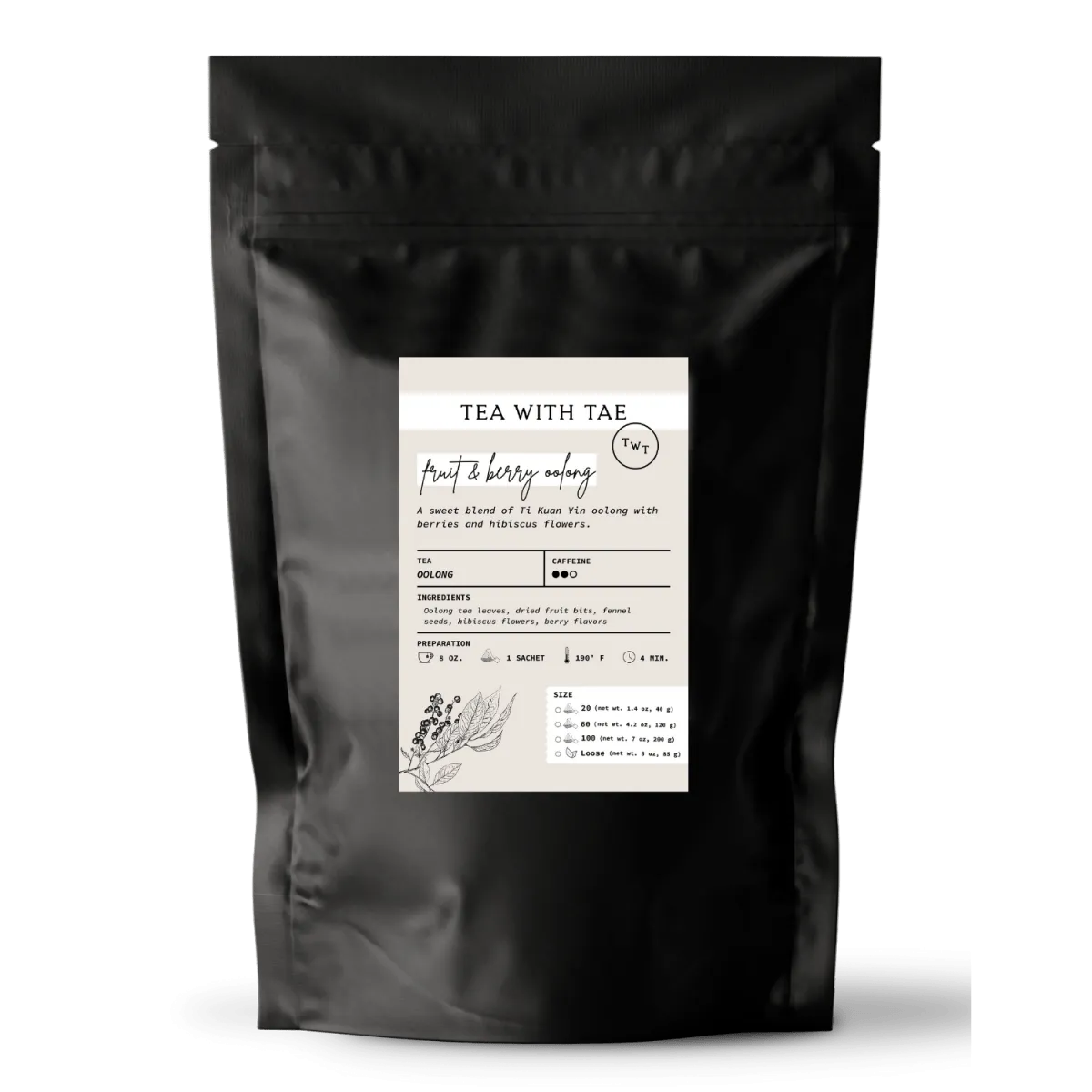Fruit & Berry Oolong Pouch